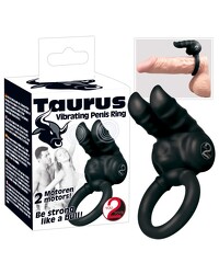 Taurus: Vibro-Penisring, schwarz